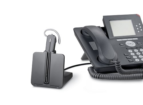 Plantronics - CS540 Wireless DECT Headset with HL-10 Lifter (Poly) - Single Ear (Mono) Convertible (3 wearing styles…