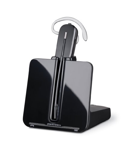 Plantronics - CS540 Wireless DECT Headset with HL-10 Lifter (Poly) - Single Ear (Mono) Convertible (3 wearing styles…