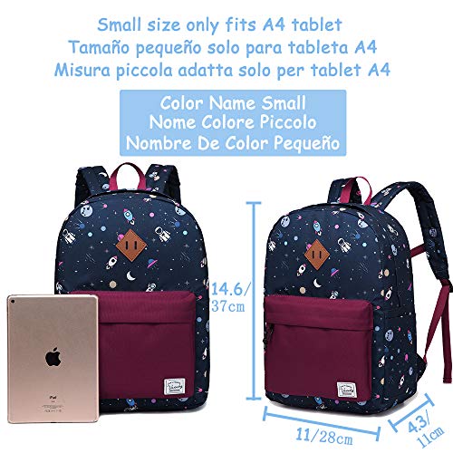 VASCHY Kids Backpack, School Backpack for Boys and Girls Children's Backpack Cute Kindergarten Preschool Book Bag with…