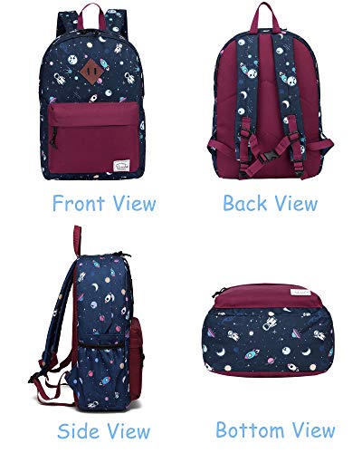 VASCHY Kids Backpack, School Backpack for Boys and Girls Children's Backpack Cute Kindergarten Preschool Book Bag with…