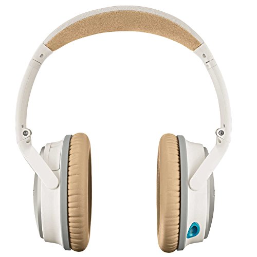 Bose QuietComfort 25 Acoustic Around-Ear Noise Cancelling Headphones for Apple Devices - White